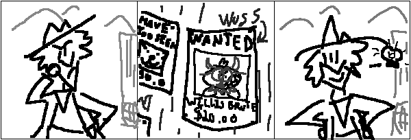 The panel of the comic